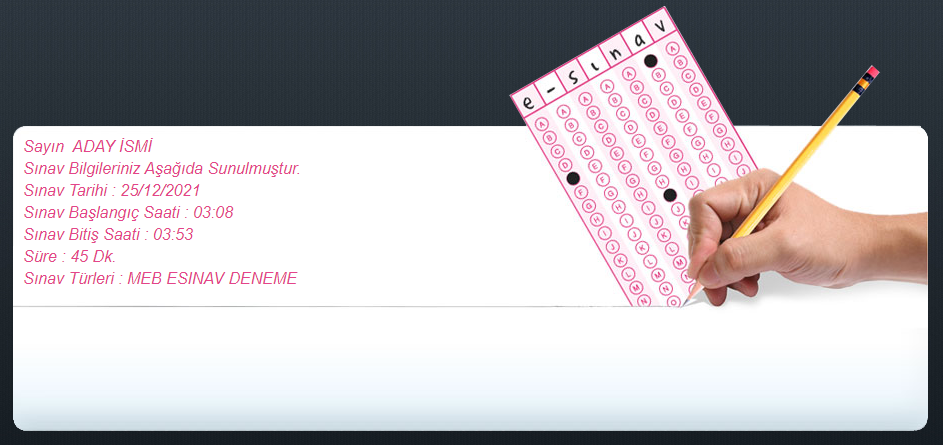 E-Sınav Öncesi Bilmeniz Gerekenler